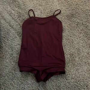 Red leotard child medium